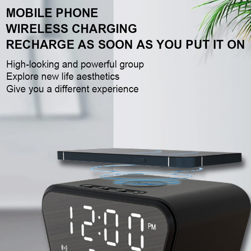 2024 New Clock Alarm Clock Temperature Display Wireless Charging L-SZ-01