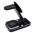Wireless Charger - 2024 New PUNK STYLE 3 IN 1 MAGNETIC WIRELESS CHARGER WITH LED LIGHT LWS-010