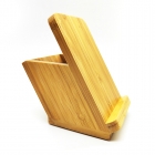 Wireless Charger - 2024 super hot eco-friendly Bamboo phone holder pen container Wireless Charger LWS-1008