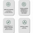Wireless Charger - 2024 super hot eco-friendly Bamboo phone holder pen container Wireless Charger LWS-1008