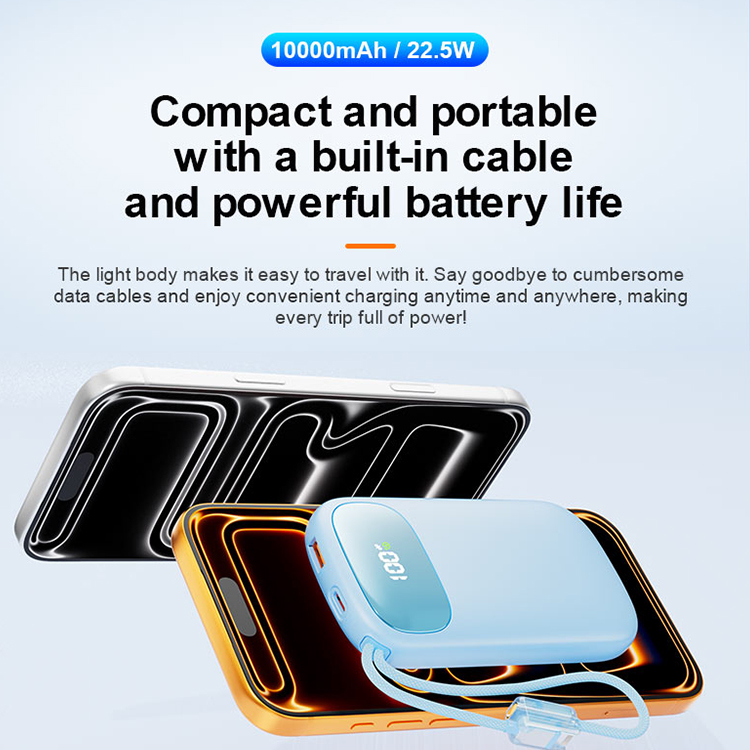 2026 new 10000mAh 22.5W Semi-Solid-State Power Bank LT132