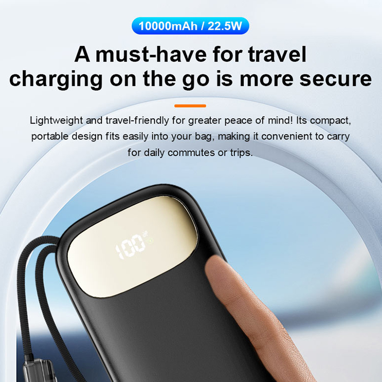 2026 new 10000mAh 22.5W Semi-Solid-State Power Bank LT132