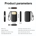 Plastic Power Bank - 2026 new 10000mAh 22.5W Semi-Solid-State Power Bank LT132