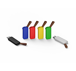 New slideslip style usb drive with lanyard LWU1084