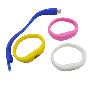 Wristband bracelet usb memory stick LWU140