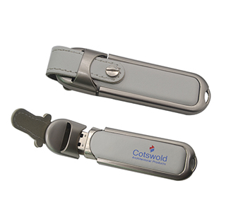PU leather usb pen drive LWU142