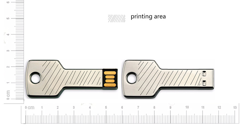 Cheapest colorful metal key shaped with laser logo usb pen drive LWU253