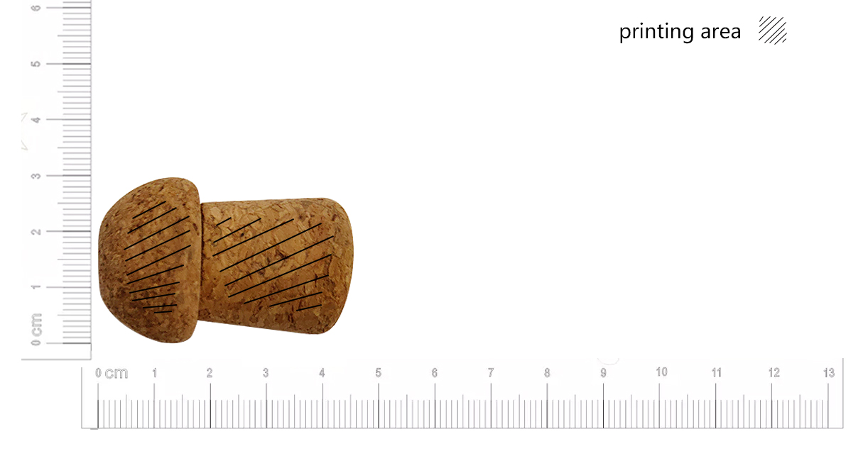 Champagne cork wooden usb LWU358