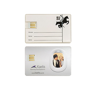 Sticker usb business card LWU435
