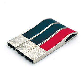 2019 newest metal leather usb drive LWU757