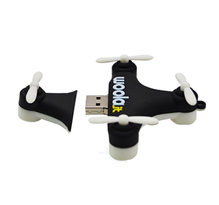 Drone shape PVC usb LWU924